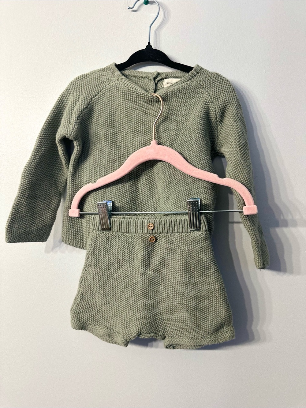 Quincy Mae Knit Sweater & Shorts Set